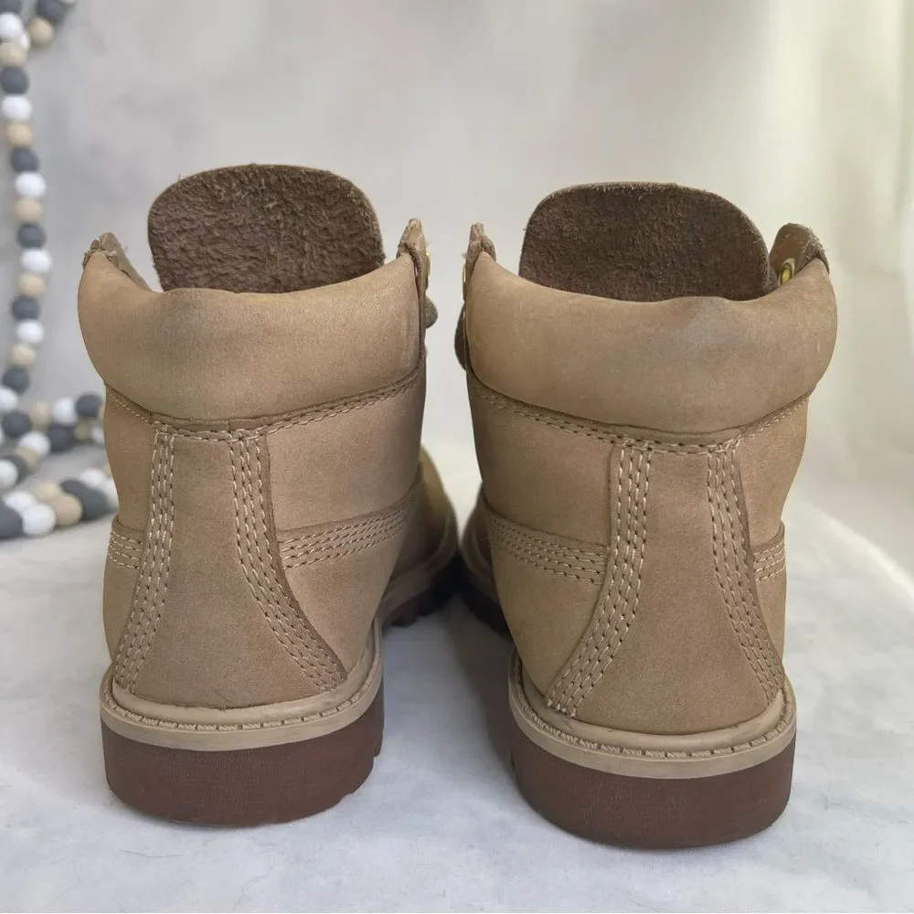 Timberland Tan Gold Boots Durable Comfort waterproof toddlers size 11T